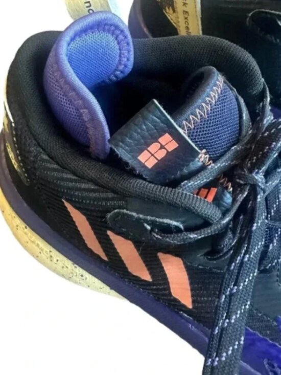 Adidas Dame 8 Basketball Sneakers Tennis Shoes Black Excellence Size 10.5 Men\'s main image 8